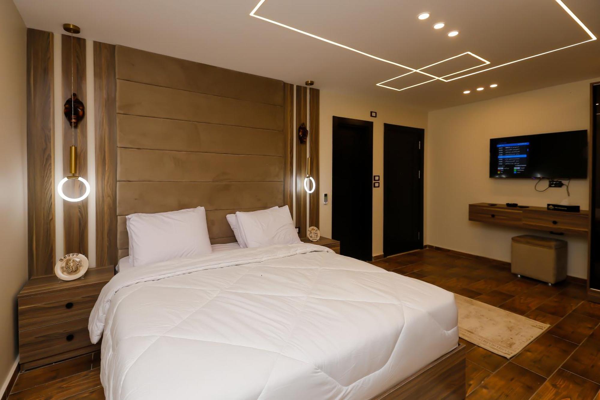 Imperial Pyramids Heights View Bed & Breakfast Nazlet el-Sîsi Exterior foto