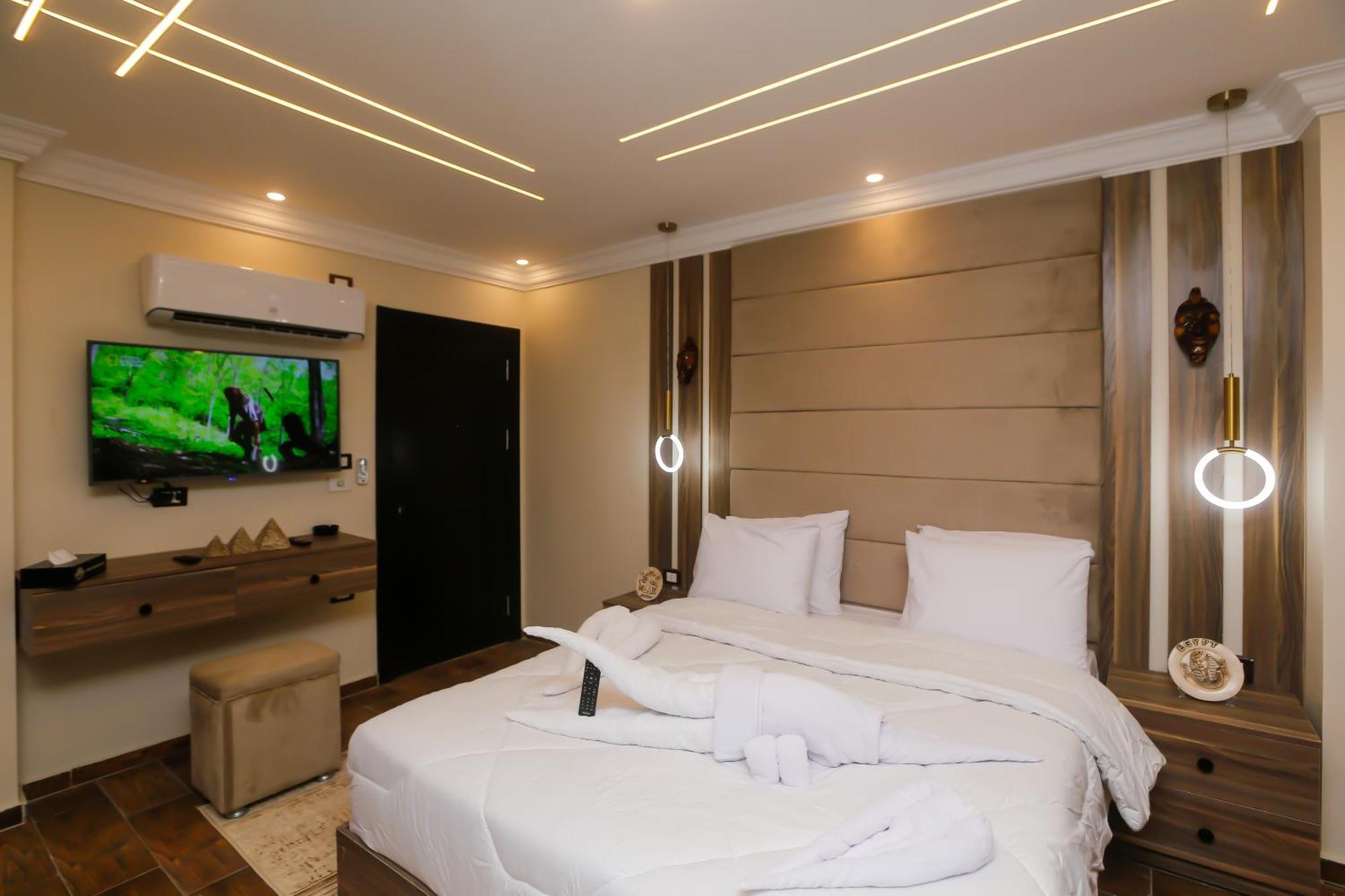 Imperial Pyramids Heights View Bed & Breakfast Nazlet el-Sîsi Exterior foto