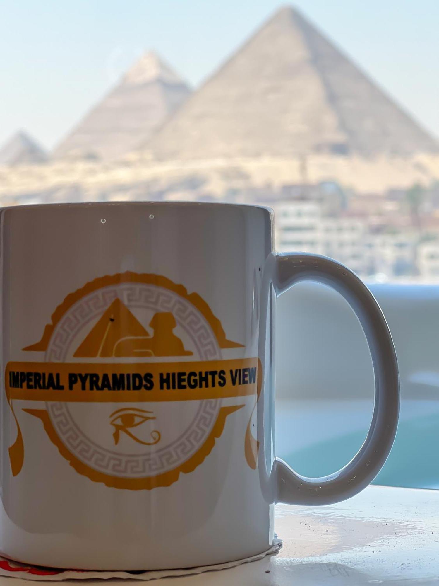Imperial Pyramids Heights View Bed & Breakfast Nazlet el-Sîsi Exterior foto