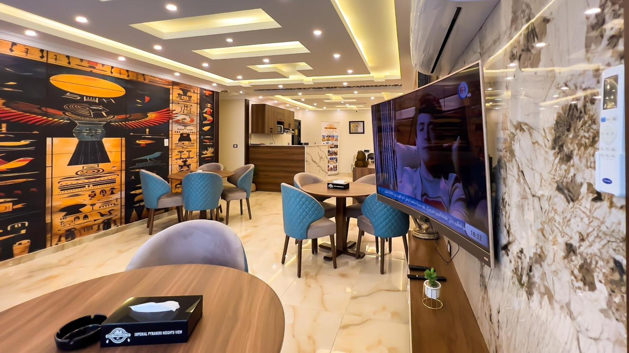 Imperial Pyramids Heights View Bed & Breakfast Nazlet el-Sîsi Exterior foto