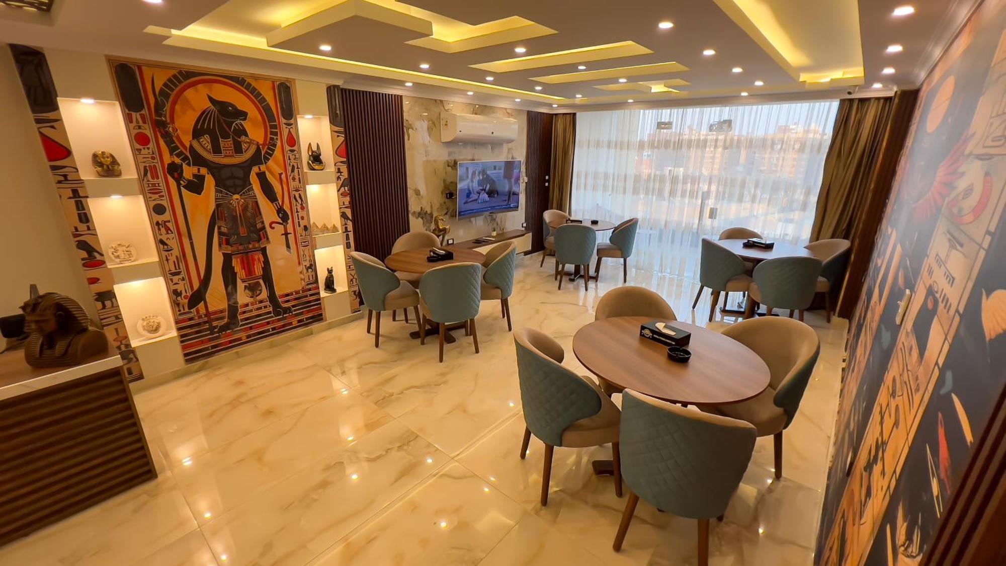 Imperial Pyramids Heights View Bed & Breakfast Nazlet el-Sîsi Exterior foto