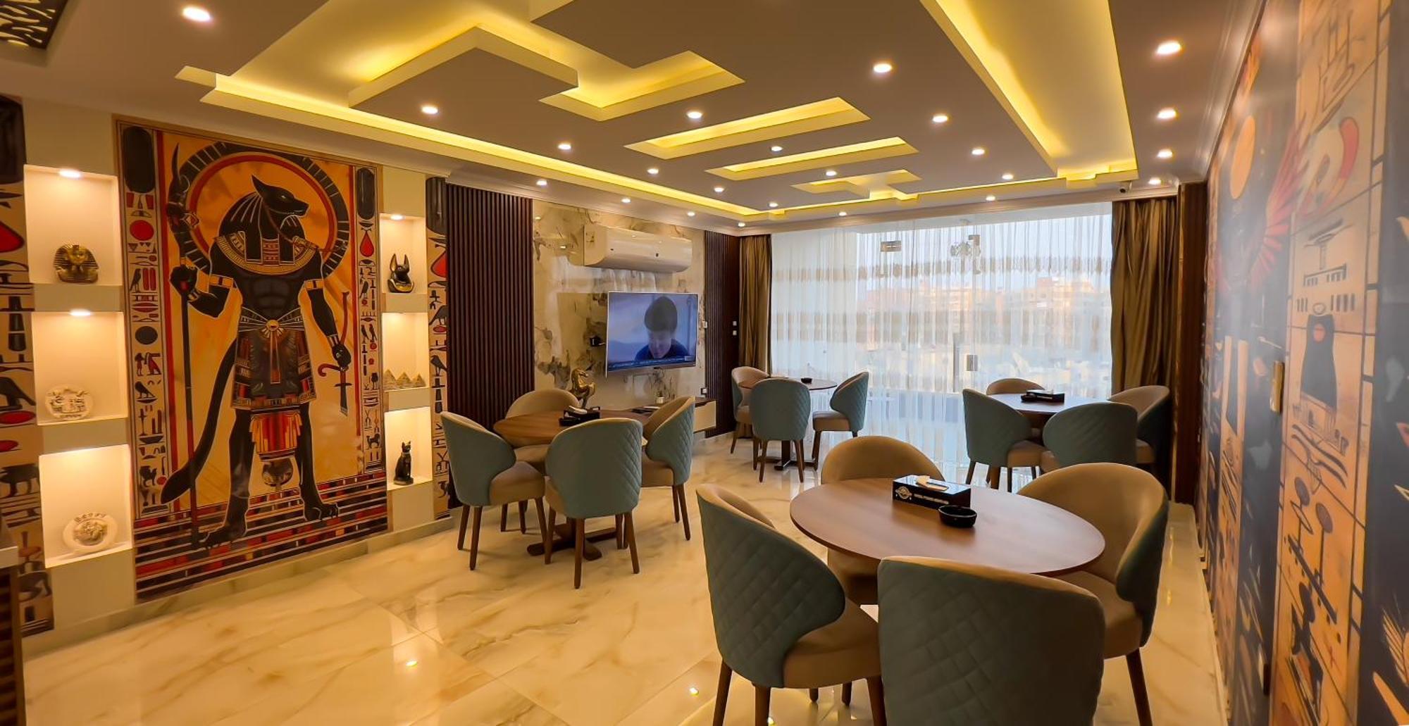 Imperial Pyramids Heights View Bed & Breakfast Nazlet el-Sîsi Exterior foto
