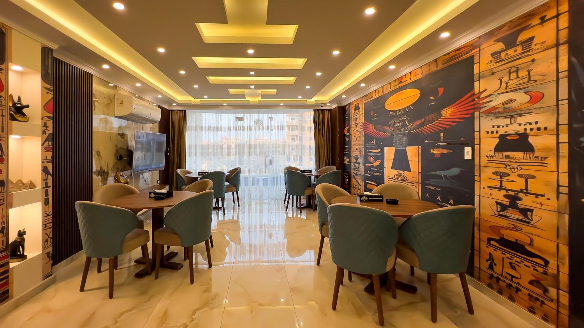 Imperial Pyramids Heights View Bed & Breakfast Nazlet el-Sîsi Exterior foto